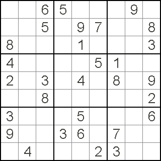 Mittel Sudoku - Mittel Sudokurätsel