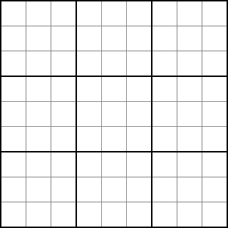 Sudoku #u294293 Facil